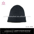 men knitted long fashion beanie hat pattern